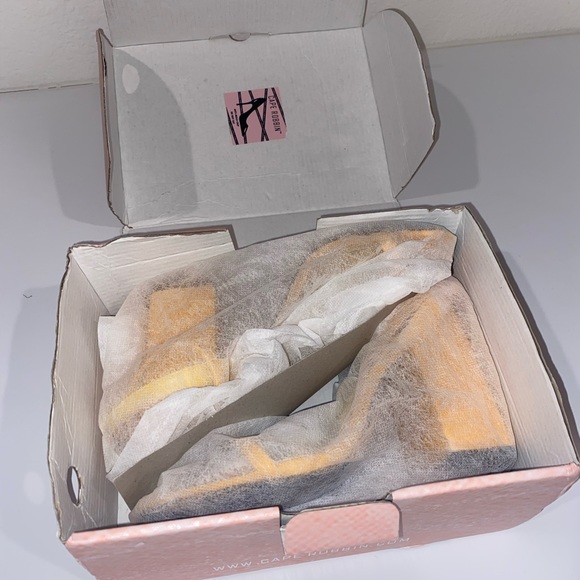 Snake print Block heels - Picture 4 of 5